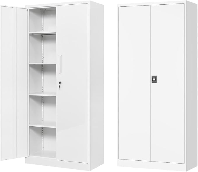 Metal Storage Cabinet-72” Tall Steel File Cabinets