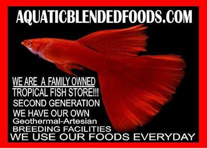 S&C AQUATICS MINI Beefheart & Soft BIT Mix,Beef Heart,Discus Food,Angel Fish Food,Cichlids (32oz - 2 LBS) A8