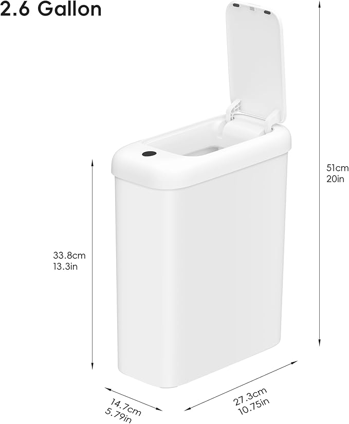 EKO Automatic Bathroom Trash Can