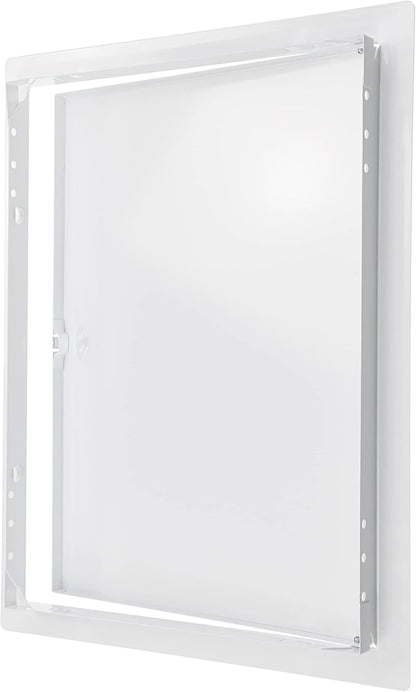 12" x 16" White Metal Access Panel. Service Shaft Door Panel. Plumbing