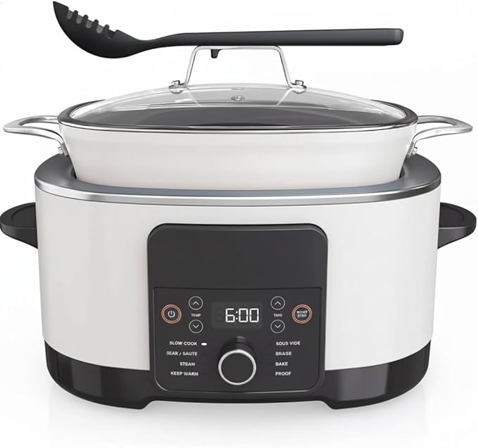 8.5 Quart Large Capacity Multi Cooker, Programmable Electric Pot