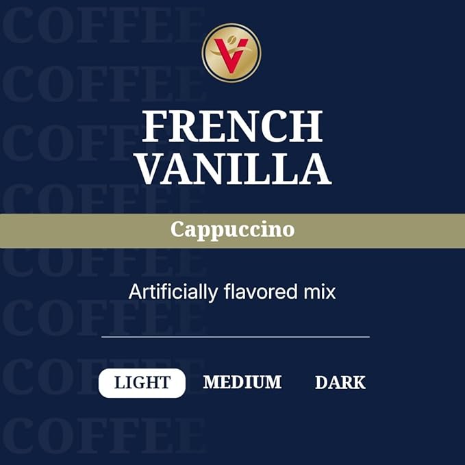 Victor Allen's Coffee French Vanilla Flavored Cappuccino Mix, Single Serve