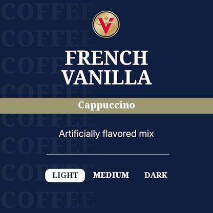 Victor Allen's Coffee French Vanilla Flavored Cappuccino Mix, Single Serve