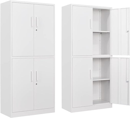 Yizosh Metal Storage Locking Cabinet
