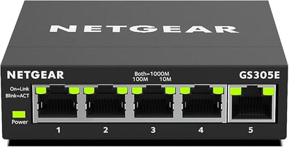 NETGEAR 5-Port Gigabit Ethernet Easy Smart Managed Essentials Switch