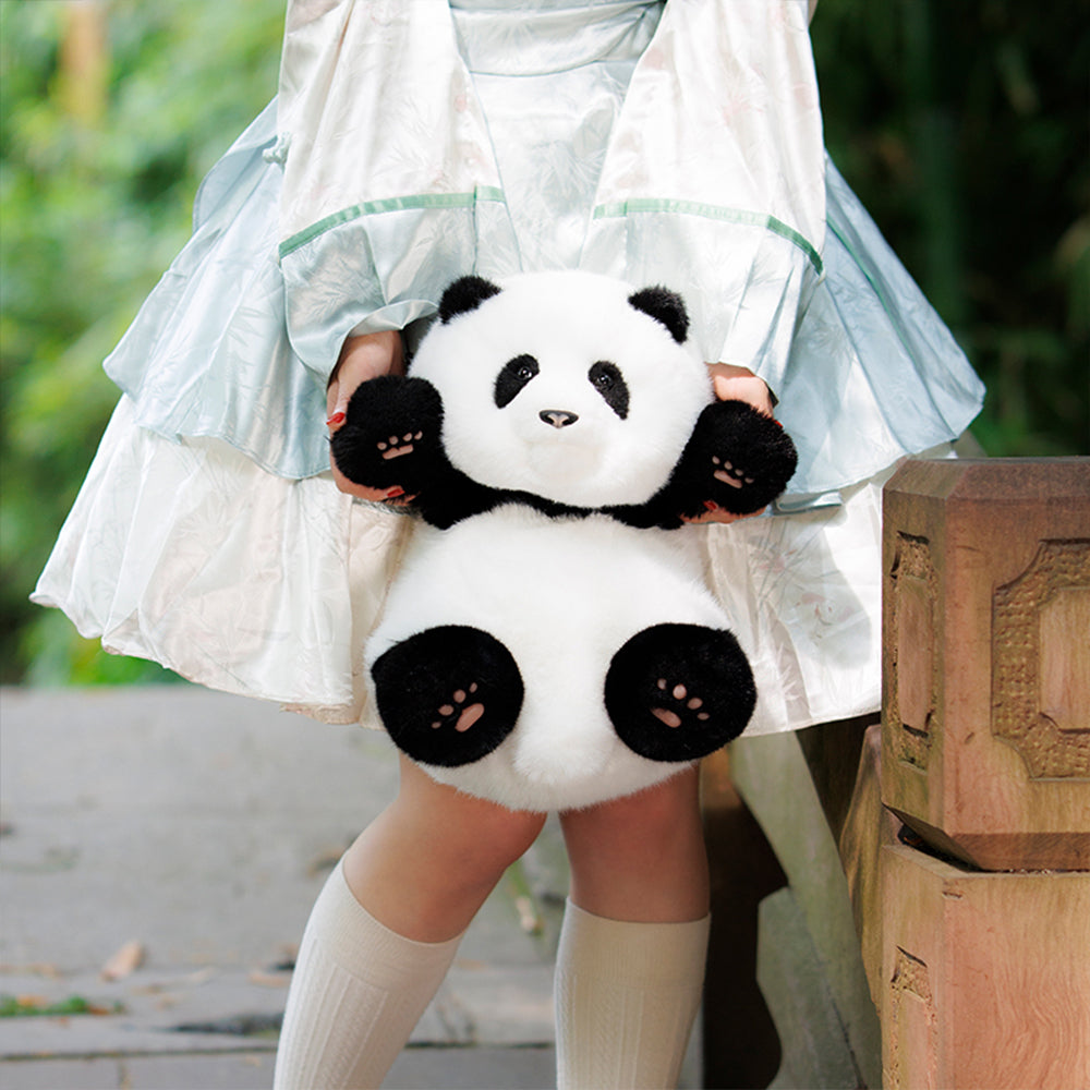 Hehua Panda Backpack – Handmade Collectible for Fans