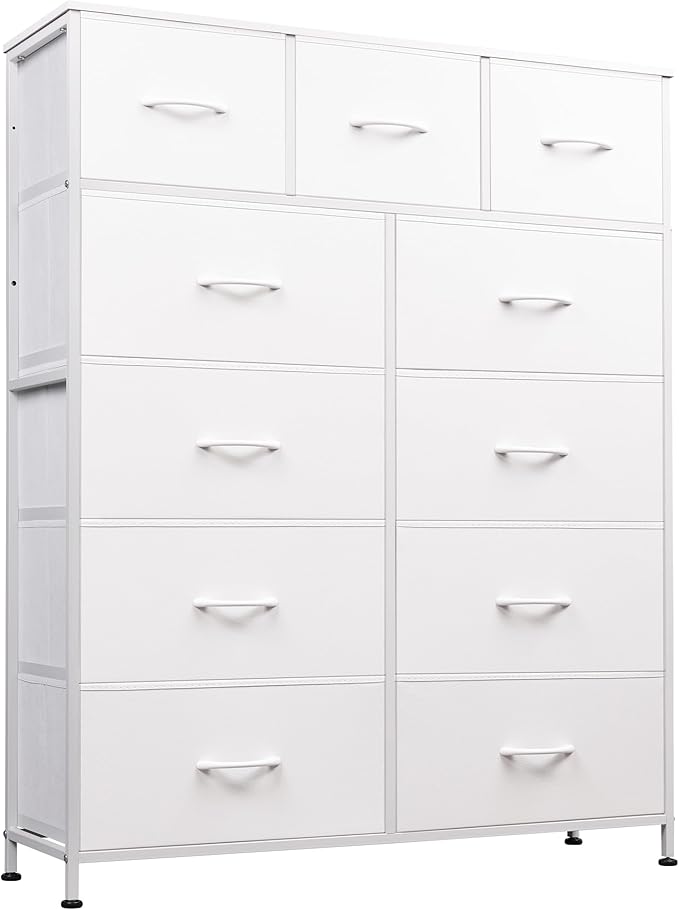 WLIVE Tall Dresser for Bedroom, Fabric Dressers Storage Tower, Dresser & Chest