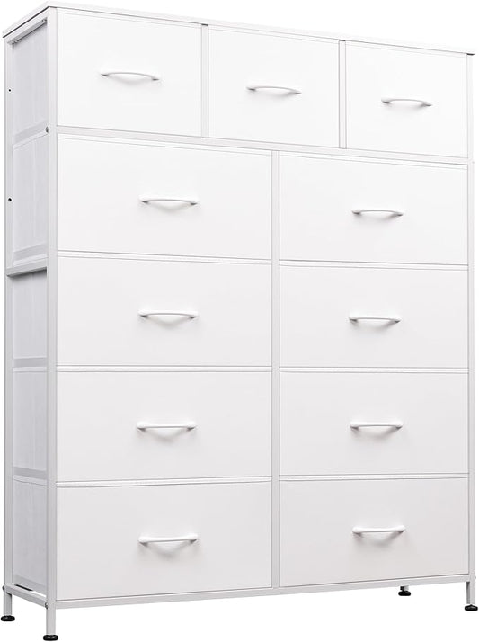 WLIVE Tall Dresser for Bedroom, Fabric Dressers Storage Tower, Dresser & Chest