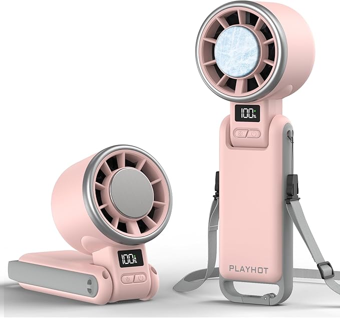 PlayHot Portable Handheld Turbo Fan