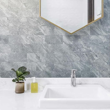 AULIGET 100-Piece Peel and Stick Backsplash Wall Tiles, Laundry Room