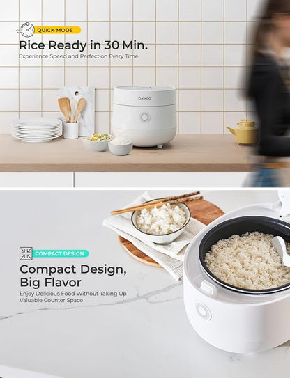 CUCKOO Micom Rice Cooker 3-Cup Uncooked / 6-Cup Cooked