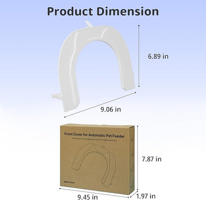 Front Cover for Automatic Microchip Cat Pet Feeder