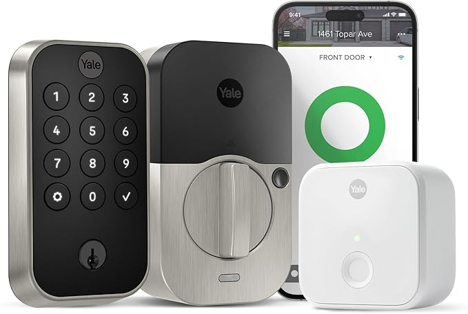 Yale Assure Lock 2 Keypad with Wi-Fi Connect, Satin Nickel Deadbolt