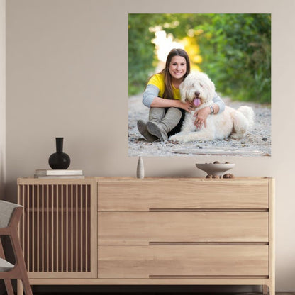 GZZFXXD Personalized Custom 12''x12'' Canvas Prints with Your Photo/your Image Large Wallart Wall Decor for Bedroom Dining room Living room Children's room(Unframed)