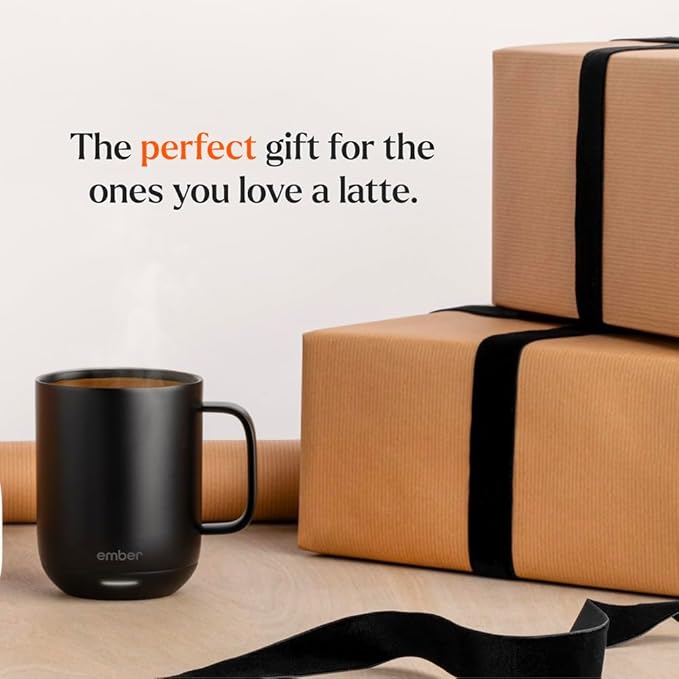 Ember Temperature Control Smart Mug 2, 10 Oz, App-Controlled Heated Coffee Mug