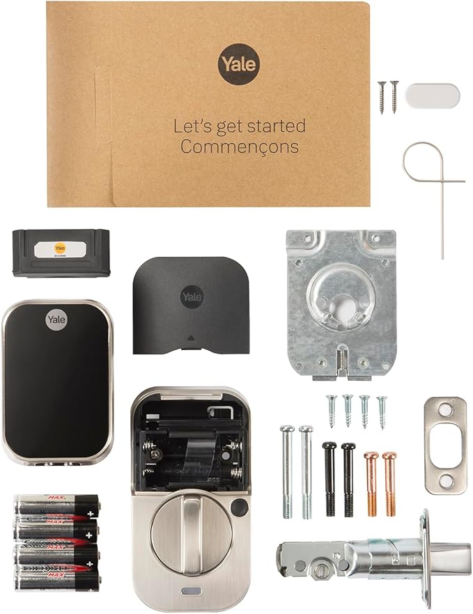 Yale Home Assure Lock 2 Deadbolt, Satin Nickel Keyless Entry Door Lock