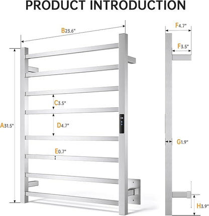 Towel Warmer Rack, Heated Towel Racks