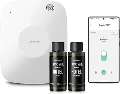 Smart Waterless Essential Oil Diffuser Hotel Scent Starter Kit, 400mL Capacity