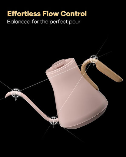 Cocinare FLOW B9 Gooseneck Electric Kettle, Precise Temperature Control