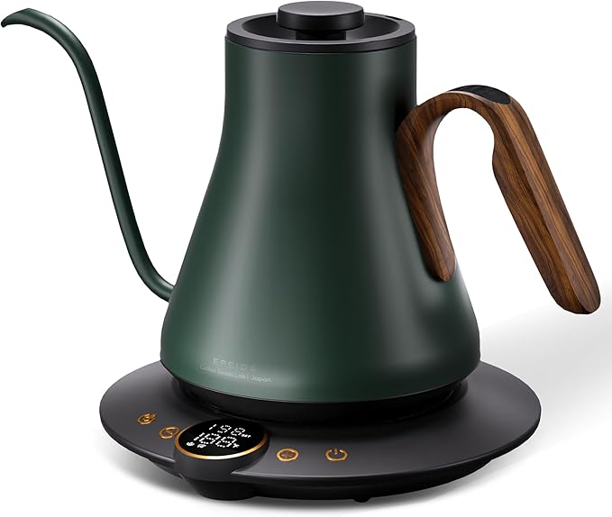 Cocinare FLOW B9 Gooseneck Electric Kettle, Precise Temperature Control