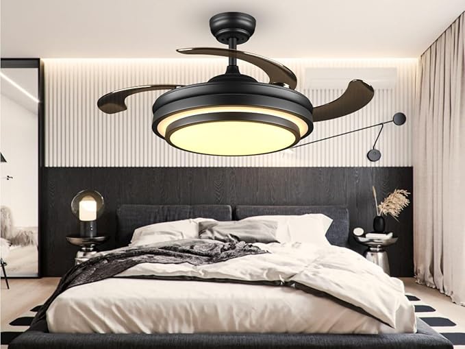 48 Inch Retractable Ceiling Fan
