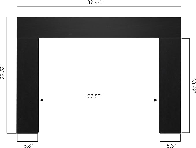30.5" W x 25" H Trim Kit Designed