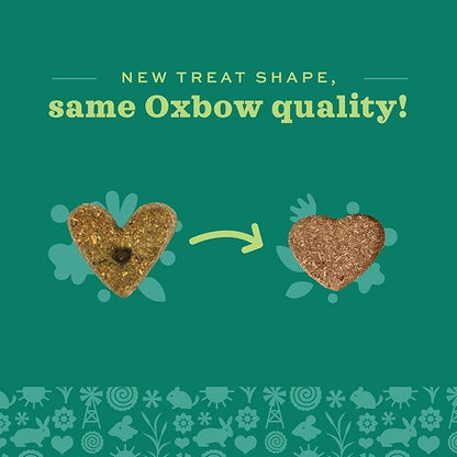 Oxbow Simple Rewards High-Fiber Timothy Hay Small Animal Treats for Rabbits, Guinea Pigs & Chinchillas - Carrot & Dill Crunchy Baked Snacks, 3 oz (3 Pack)