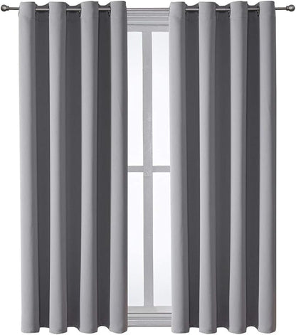 ChrisDowa Grommet Blackout Curtains