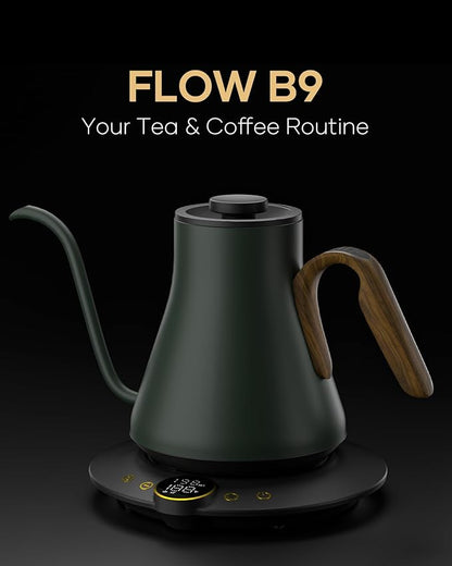 Cocinare FLOW B9 Gooseneck Electric Kettle, Precise Temperature Control