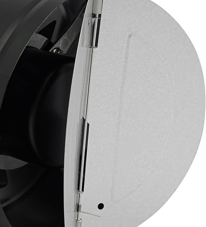 XUFOPLY 7.68 Inch Exhaust Fan, 110V 80W Wall Mounted Vent Fans 2600RPM Kitchen