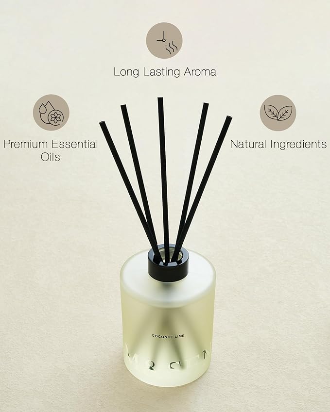 M&SENSE Coconut Lime Reed Diffuser Set