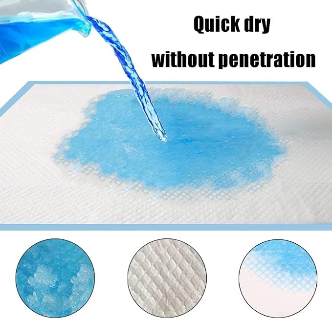 60 Count Dog Pee Pads Extra Large,36"x36"Pee Pads for Dogs Absorbent & Leak-Proof,Disposable Pet Training and Puppy Pads for Cats Dogs Rabbit