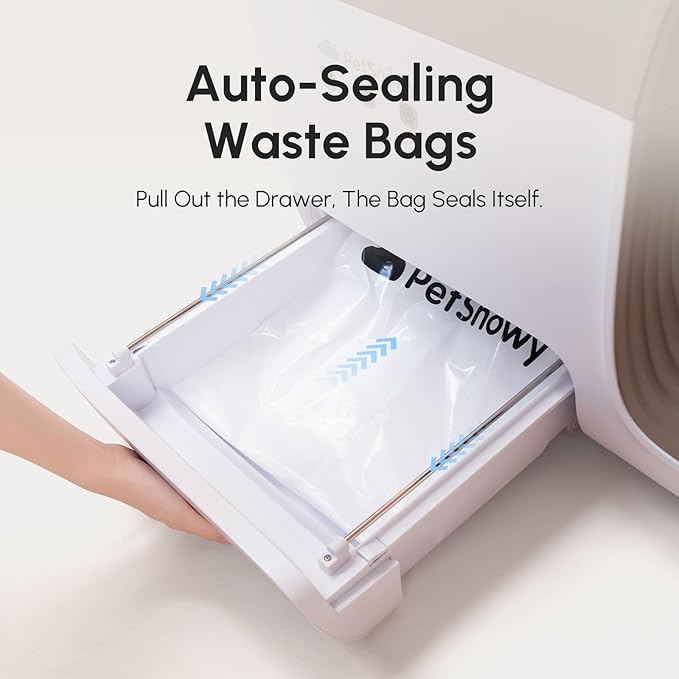 PetSnowy Self-Cleaning Automatic Cat Litter Box