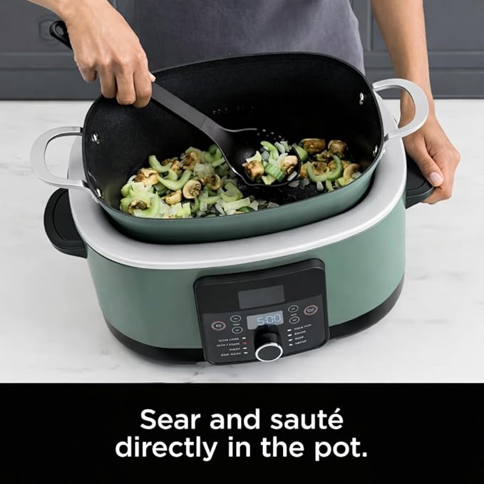 8.5 Quart Large Capacity Multi Cooker, Programmable Electric Pot