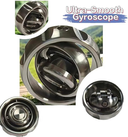 MagLev Fidget Spinner for Adults, CNC Stainless Steel Gyroscope