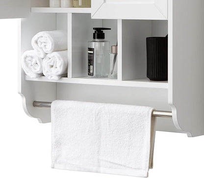 White Bathroom Wall Cabinet