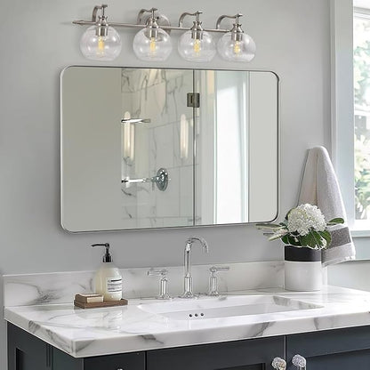 ANDY STAR Wall Mirror Brushed Nickel