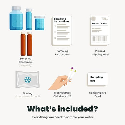 Ultimate Home Water Test Kit for Drinking Water | Tests for 250+ Parameters