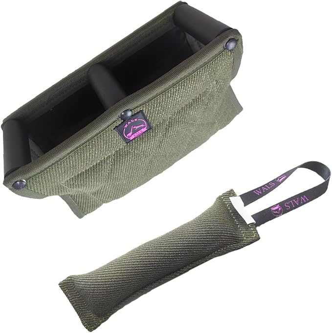 Durable Dog Bite Wedge Tug Toy, Perfect for Small to Medium Dogs