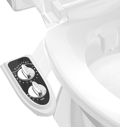 Bidet Toilet Attachment, Toilet Bidet Cold Water No-Electric, 3 Wash Modes