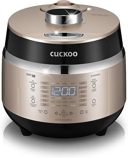 CUCKOO High Pressure Rice Cooker 3-Cup Uncooked / 6-Cup Cooked