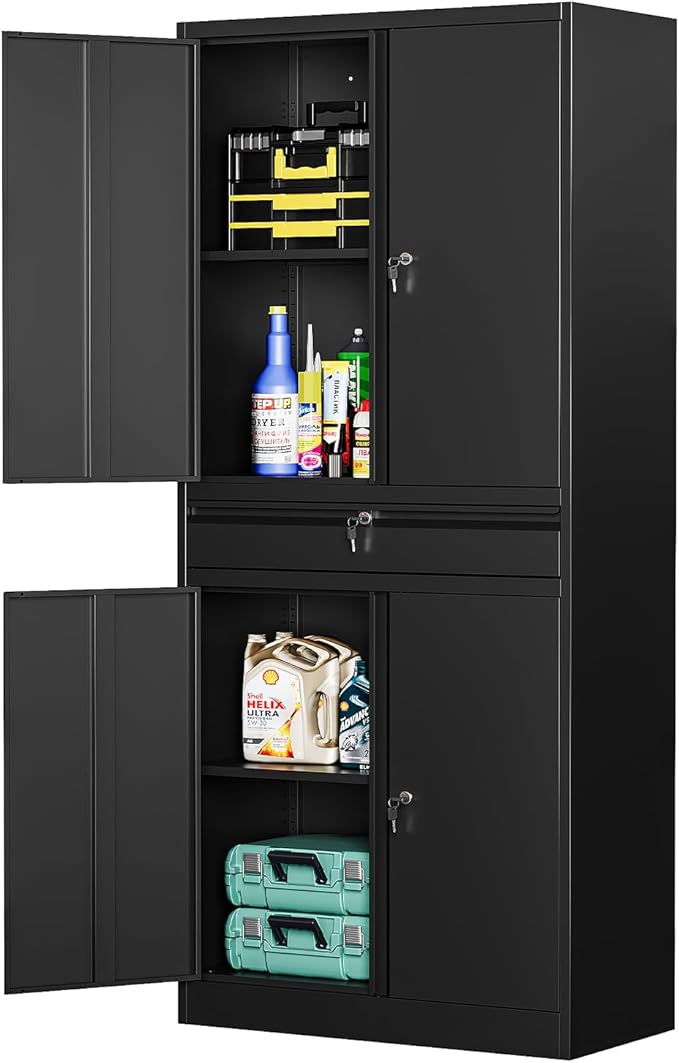 MIIIKO Metal Storage Cabinet