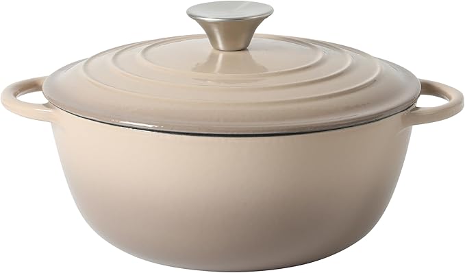 Gibson Home Addlestone 2.65 Qt Enameled Cast Iron Dutch Oven Pot