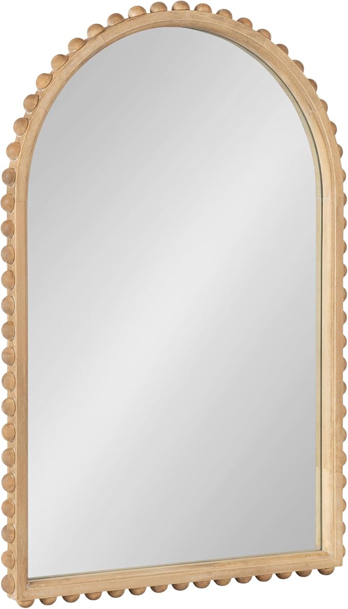 Kate and Laurel Beadbrook Modern Beaded Arched Mirror