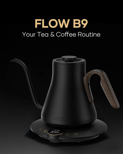 Cocinare FLOW B9 Gooseneck Electric Kettle, Precise Temperature Control