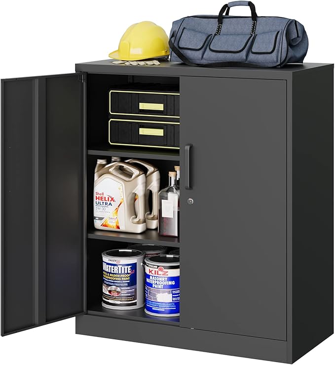 MIIIKO Metal Storage Cabinet