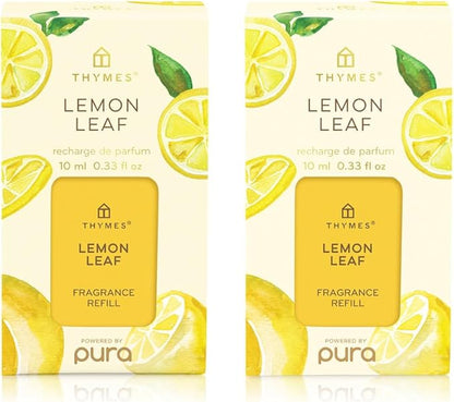 Thymes Pura Refills – 2 Pack of Oil Diffuser Scents – Long-Lasting Pura