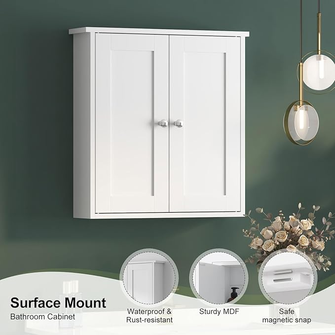 22x23 Bathroom Wall Cabinet, Medicine Cabinet