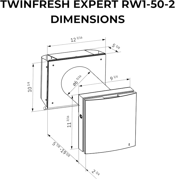 VENTS-US Twinfresh Expert RW1-50-2 Wifi