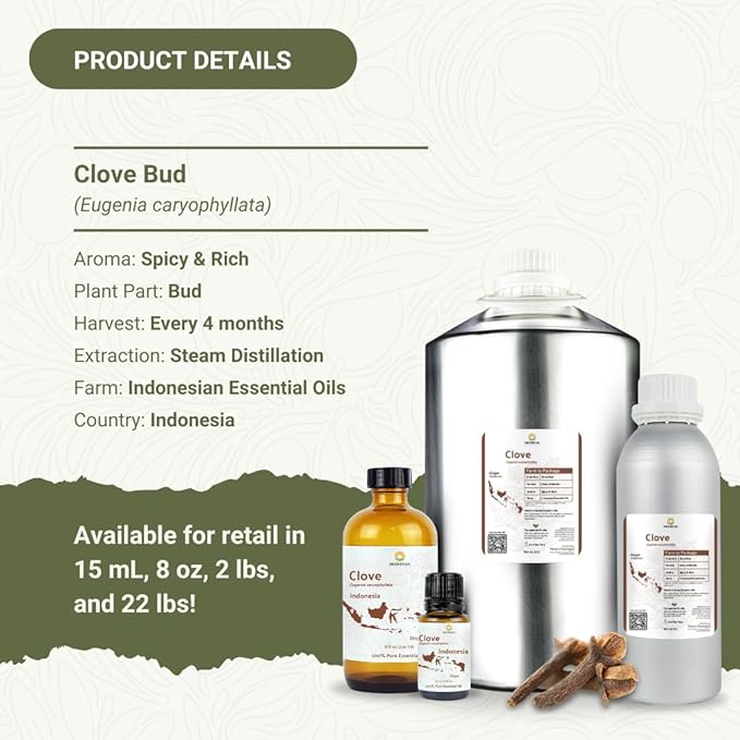 100% Pure Clove Essential Oils